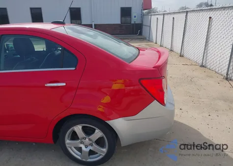 2015 Chevrolet Sonic Ltz Auto from USA, damaged, VIN 1G1JE5SB8F4209630